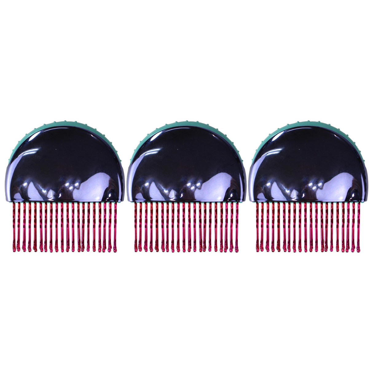 3x INDULGE Hairbrush 2-in-1 Combing & Styling (Pack)