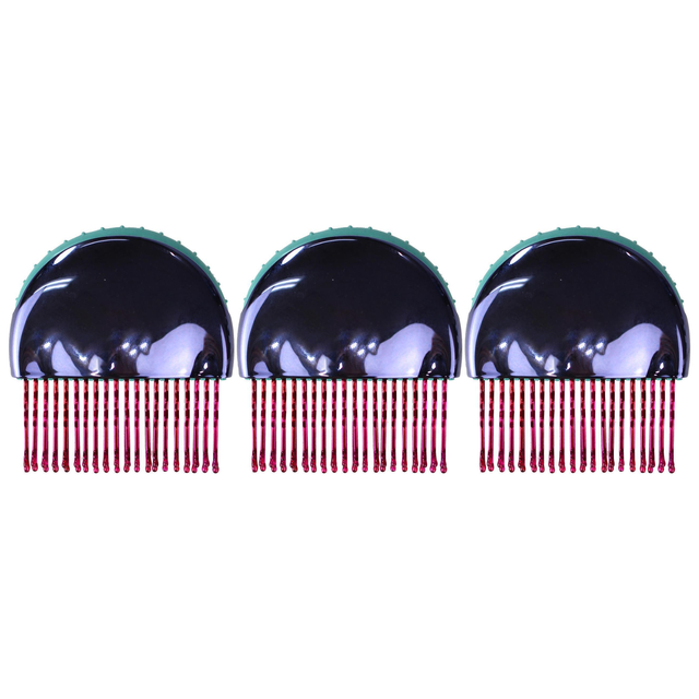 3x INDULGE Hairbrush 2-in-1 Combing & Styling (Pack)