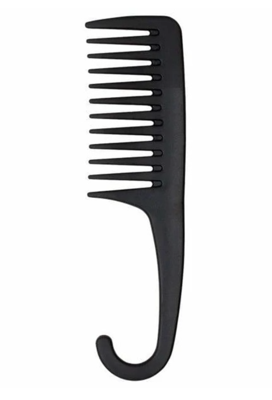 Indulge Waterproof Shower Hair Comb Brush - Black