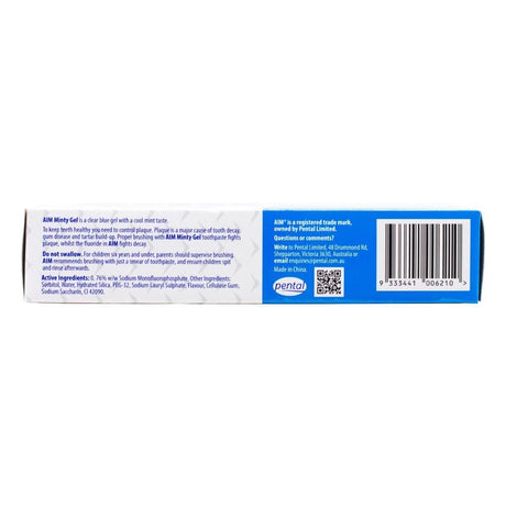 Aim Toothpaste Minty Gel 90g