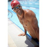 Zoggs Predator Flex Swimming Goggles - Polarized Ultra Copper Lenses - Regular Fit - Blue/Grey