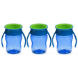 3x Wow Cup 360° Drinking Cup with Handles 207ml Pack - Kids & Baby 9m+ Assorted