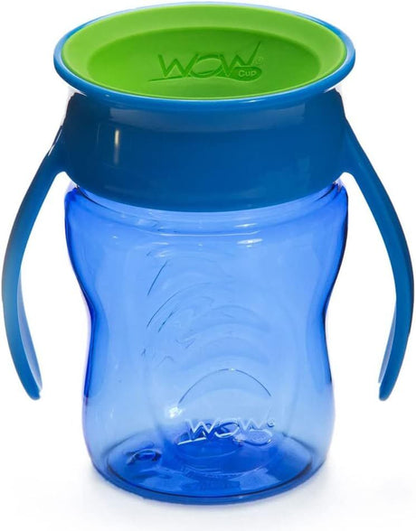 3x Wow Cup 360° Drinking Cup with Handles 207ml Pack - Kids & Baby 9m+ Assorted