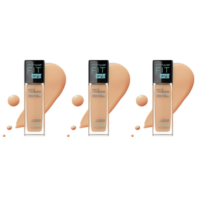 3x Maybelline 30ml Fit Me Matte + Poreless Foundation Matte Finish Pack - 228 Soft Tan