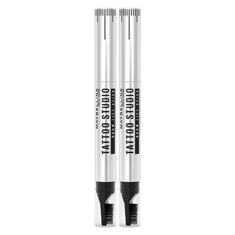 2x Maybelline Tattoo Studio Brow Lift Stick Pack - Clear
