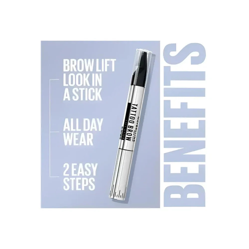Maybelline Tattoo Studio 1.1g Brow Lift Stick Eyebrow Liner - 255 Soft Brown