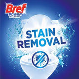 Bref Power Active Toilet Rim Block Cleaner 4 Function 2x50g in Flower Blossom