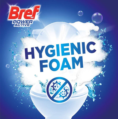 2pk Bref Power Active 50g Toilet Rim Block Cleaner - Flower Blossom (4 Function)