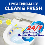 3x 3pk Bref Power Active 50g Toilet Rim Block Cleaner Pack - Lemon