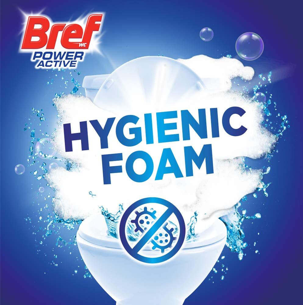 Bref Escapes 50g Toilet Rim Block Cleaner - Hawaii Sensation (4 Function Air Freshener)