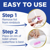 Bref Brilliant Gel Toilet Rim Block Cleaner Spring Rain 84g