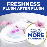 3x Bref Brilliant Gel 84g Toilet Rim Block Cleaner Pack - Spring Rain