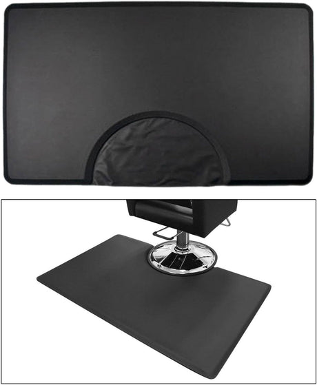 Barber Shop Chair Mat – Anti-Fatigue Salon Floor Mat for Hair Stylists – Rectangle Comfort Mat