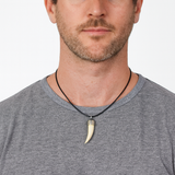 Saltwater Crocodile Tooth 50cm Necklace (Made in Australia)