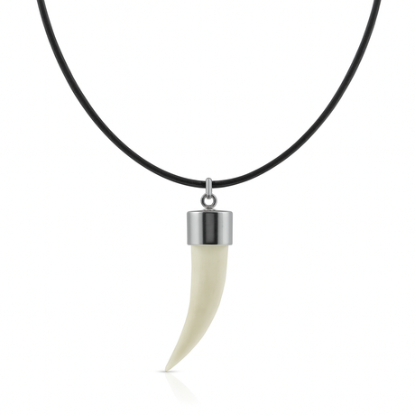 Saltwater Crocodile Tooth 50cm Necklace (Made in Australia)