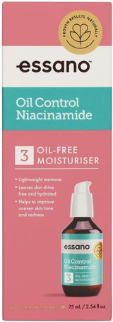 Essano 75ml Niacinamide Oil Control Face Moisturiser