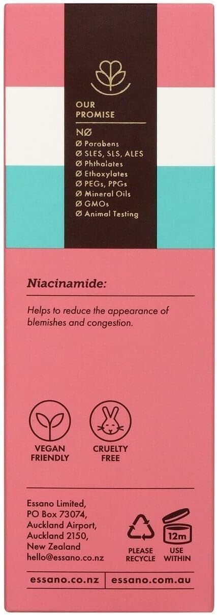 Essano 75ml Niacinamide Oil Control Face Moisturiser