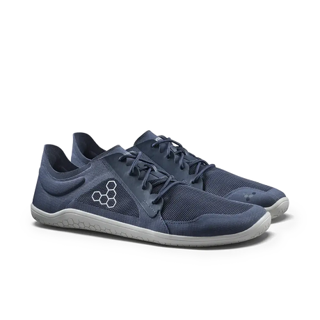 Vivobarefoot Primus Lite IV Mens Barefoot Shoes - Midnight Blue (Lightweight Recycled Runners)