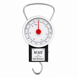 32kg Portable Analogue Luggage Travel Scales w/ Hook