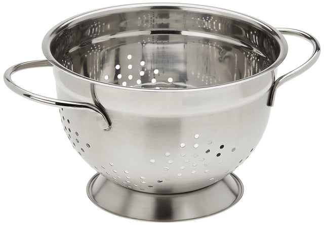 Cuisena 22cm Stainless Steel Colander with Handles