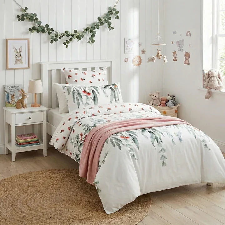 Renee Taylor Mallees 300TC Cotton Reversible Quilt Cover Set (OEKO-TEX Certified)