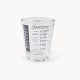 Cuisena Glass Mini Cooks Measuring Cup Shot Glass (30ml, 6 Tsp, 2Tbsp, 1oz)