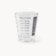 Cuisena Glass Mini Cooks Measuring Cup Shot Glass (30ml, 6 Tsp, 2Tbsp, 1oz)