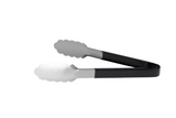 2pc Cuisena 24/30cm Stainless Steel Utility Tongs Set BBQ Cooking Utensil - Black