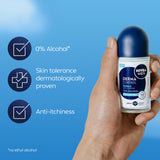 NIVEA Mens Derma Control Roll-On Antiperspirant Deodorant 50ml 72H