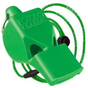 Fox 40 Classic Safety Whistle with Lanyard - Neon Green