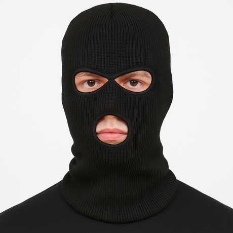 WARM KNITTED Thermal BALACLAVA Motorbike Biker Ski Snowboard Hat Face Hood Mask