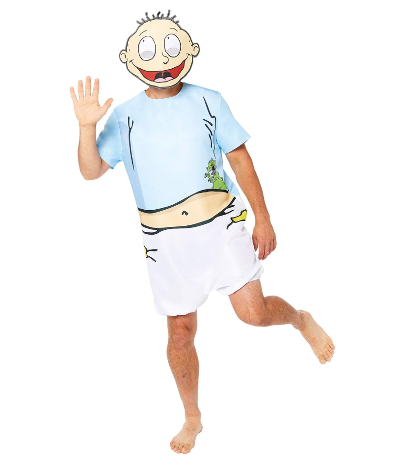 Rugrats Mens Tommy Pickles Party Costume Halloween TV Cartoon - Officially Licensed
