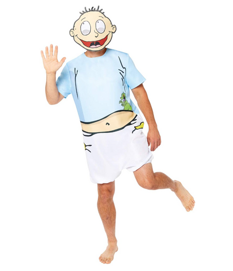 Rugrats Mens Tommy Pickles Party Costume Halloween TV Cartoon - Officially Licensed