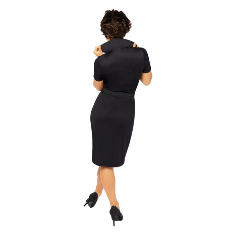 Rizzo Grease Black Dress Costume - Adult Womens (Officially Licensed)