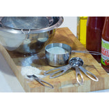 Cuisena Stainless Steel Measuring Spoons Set 5 Piece Durable Nesting Design