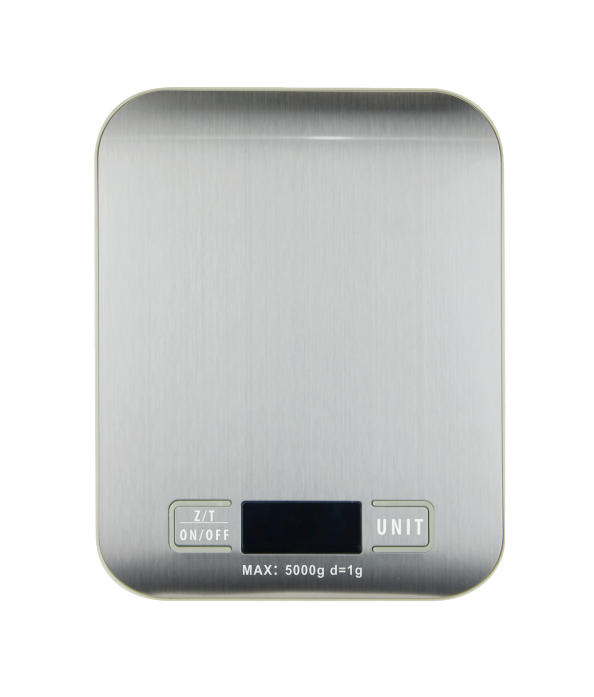 Cuisena Slim Line 5kg Digital Kitchen Scale - Silver