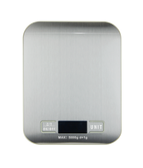 Cuisena Slim Line 5kg Digital Kitchen Scale - Silver