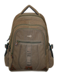 FIB Washed Canvas Backpack Bag in Khaki