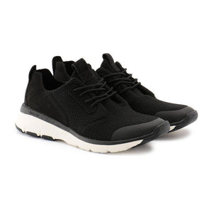 Timberland Mens Altimeter Fabric & Leather Sneakers (Casual Shoes) - Black