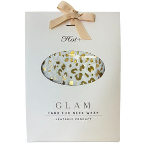 MICROWAVE NECK HEAT PACK Microwaveable Relaxation Therapy Joint Pain Warm Winter - White