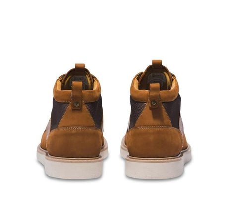 Timberland Mens Newmarket II Leather Fabric Chukka Boot - Rust Nubuck