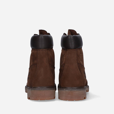 Timberland Womens Premium 6-inch Waterproof Boots  - Dark Brown/Red