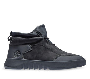 Timberland Mens Supaway Leather Chukka Boots - Black Nubuck