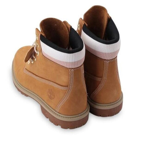 Timberland Womens Heritage 6 Inch Cupsole Waterproof Boots - Wheat Nubuck