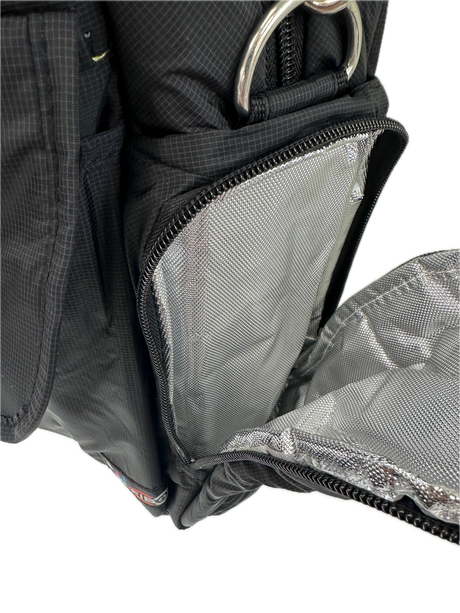 FIB Baby Nappy Travel Tote Bag - Black