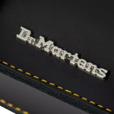 Dr. Martens 7 Inch Satchel Bag Leather Shoulder Crossbody Magnetic Buckle in Black Kiev