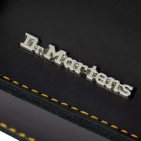 Dr. Martens 7 Inch Satchel Bag Leather Shoulder Crossbody Magnetic Buckle in Black Kiev