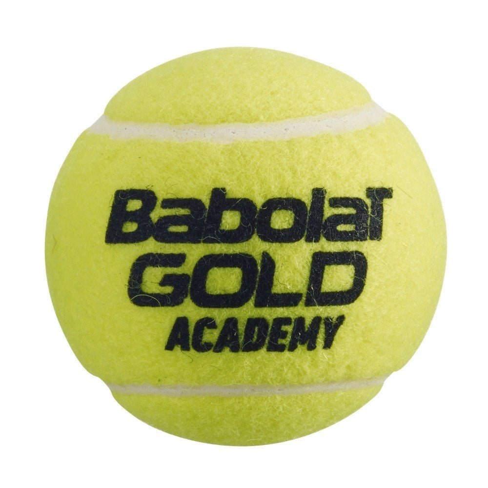 72x Babolat Pressureless Tennis Balls Academy Gold with Bucket