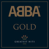 Crosley Record Storage Crate &  Abba Gold - Double Vinyl Album Bundle