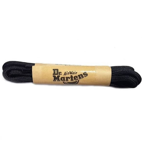 2x Dr. Martens 65cm Round Laces Pack - Black (3 Eye Boots)